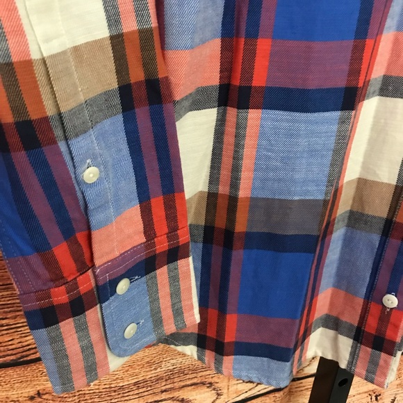J.Crew Plaid Button up size 4 - Picture 4 of 8